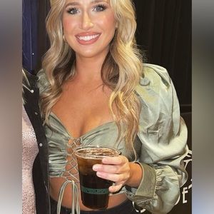 Lane 201 Going Out Satin Top